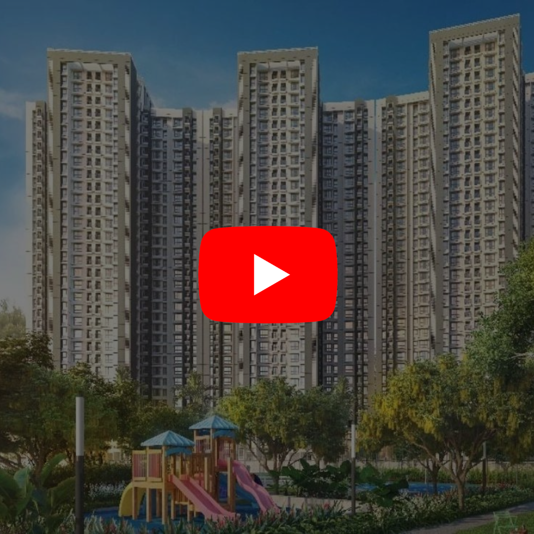 Lodha Crown kolshet thane 2bhk Layout plan